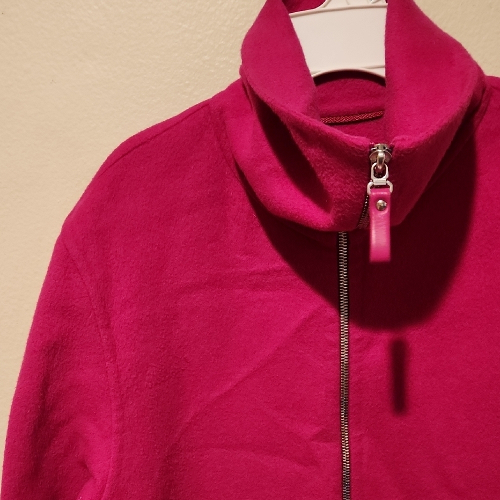 ❤️ ESCADA SPORT VIRGIN WOOL CASHGORA ANGORA FLEECE JACKET, MEDIUM - Picture 8 of 13